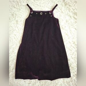 Adorable kidpik Velvet Purple Girl's Holiday Dress, Sz XS